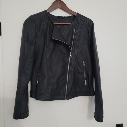 Koženková bundička, kik,xl