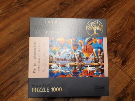Drevené puzzle 1000, 