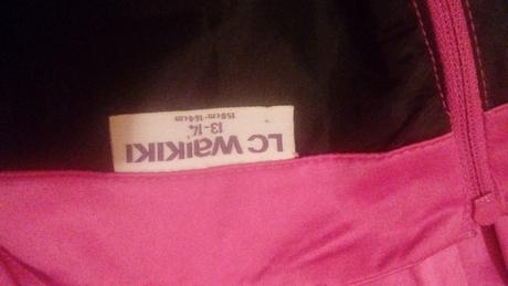 Cyklamenove spolocenske saty s tylom, 158