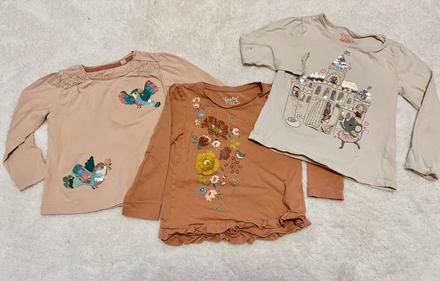 Trička s dlhým rukávom 98, pepco,98