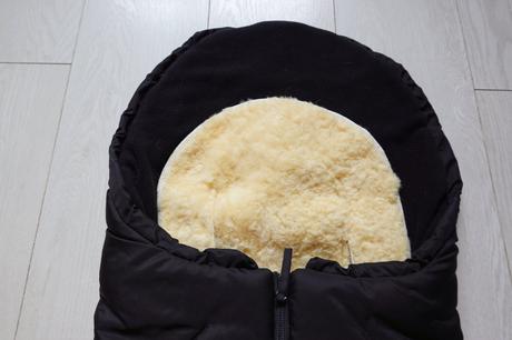 Fusak kaiser s vložkou z ovčieho rúna, kaiser