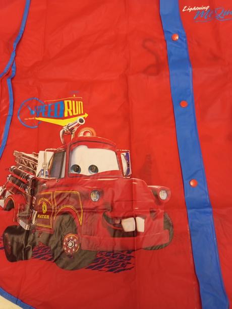 Pláštenka-pršiplášť do dažďa mcqueen, disney,92 / 98