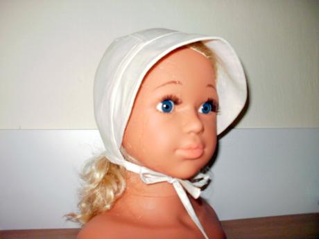 Ľanová čiapočka , čepček, 56 - 98