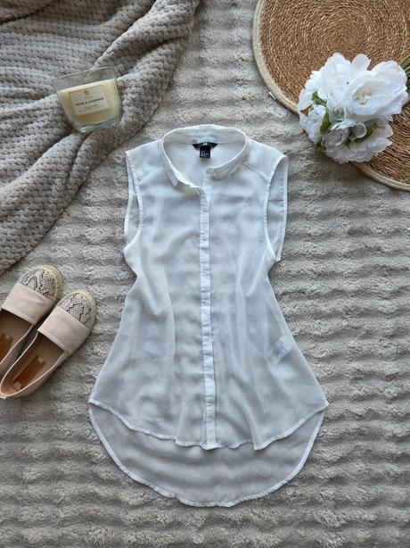 Priesvitná blúzka, h&m,xs