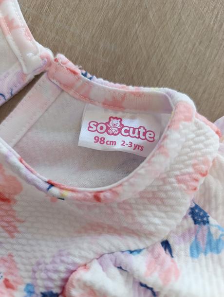 Šaty s kvetinami, pepco,98