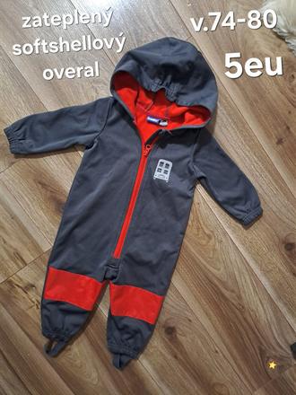 Zeteplený softshellový overal, 74