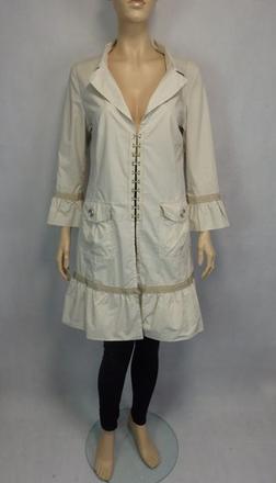 Luxusný béžový kabátik, 40