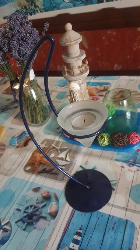 Svietnik/stojan na sviečku mesiac, 