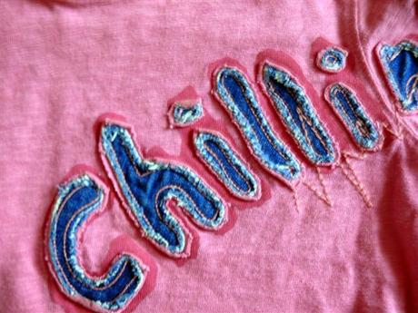 Ružové s riflovou aplikáciou ako z obchodu, next,140