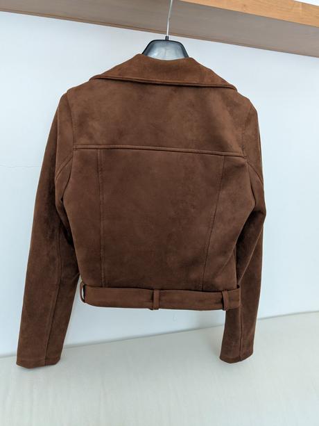 Semišová kožienka, sinsay,xs