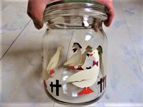 Sklenená patentová fľaša, 