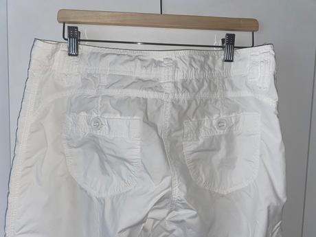 Biele nohavice h&m, h&m,40