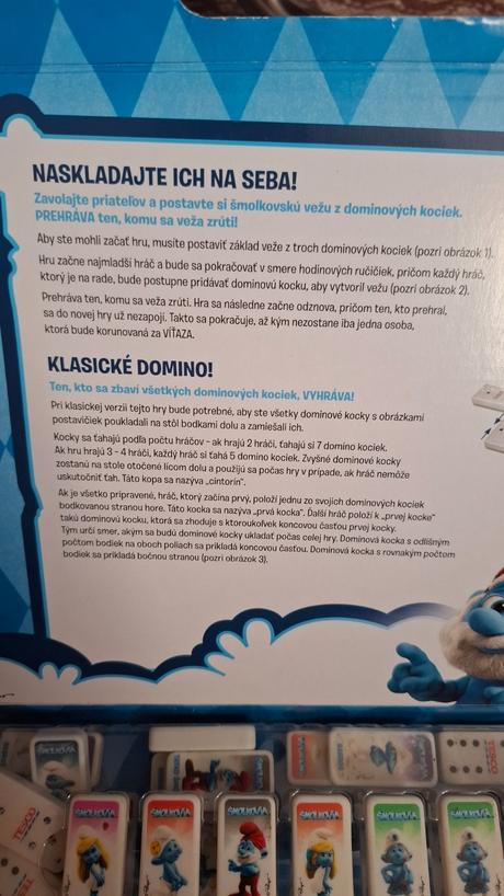 Zberateľský domino kufrík, 