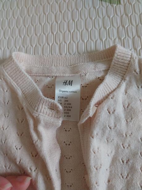 Svetriky 62 a 68 spolu 12 eur, h&m,62