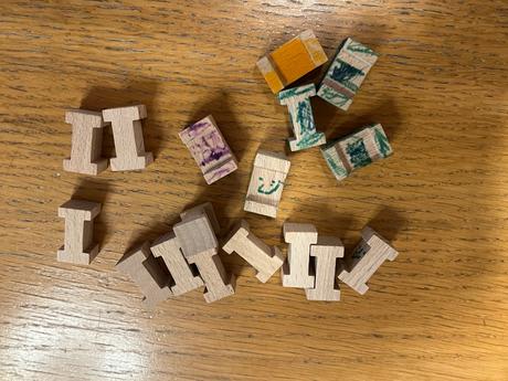 Stavebnica z dreva zaniknutej slovenskej značky, 