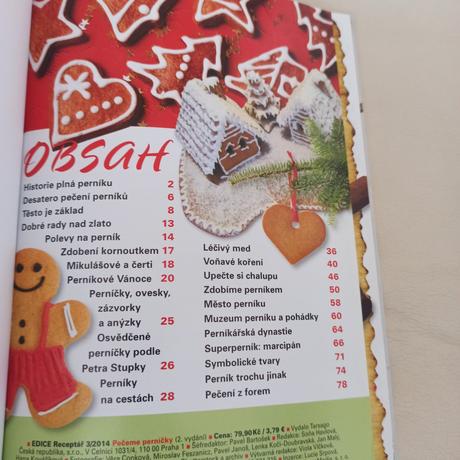 Edice receptar pečeme perníčky,