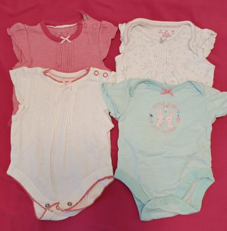 Balík letného oblečenia pre dievčatko veľkosť 56, 50–62