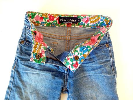 Mini boden džínové kraťasy, 5 rokov, mini boden,110