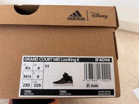 Grand court, adidas,36