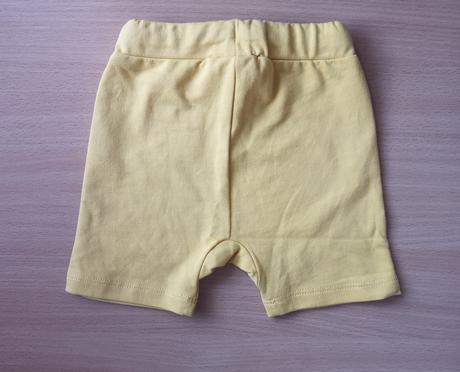 Medovo-žlté bavlnené šortky so šnúrkou v páse, lindex,56