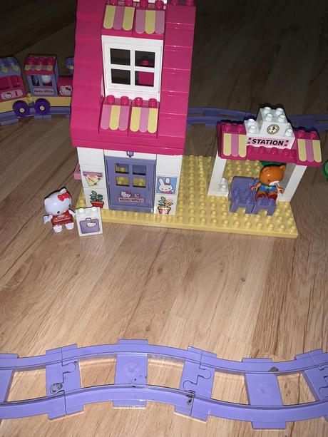 Stavebnica hello kitty,