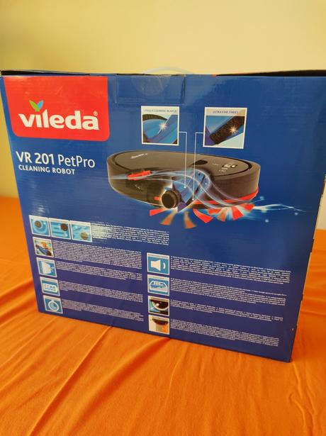 Robotický vysávač vileda pet pro,