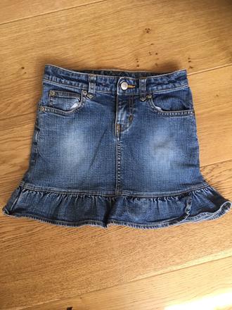 Riflová sukňa gap, gap,122