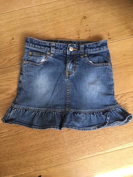 Riflová sukňa gap, gap,122