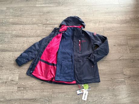 Kvalitna 3v1 funkcna celorocna bunda zn. trollkids, trollkids,170 / 176 / m / s / xs