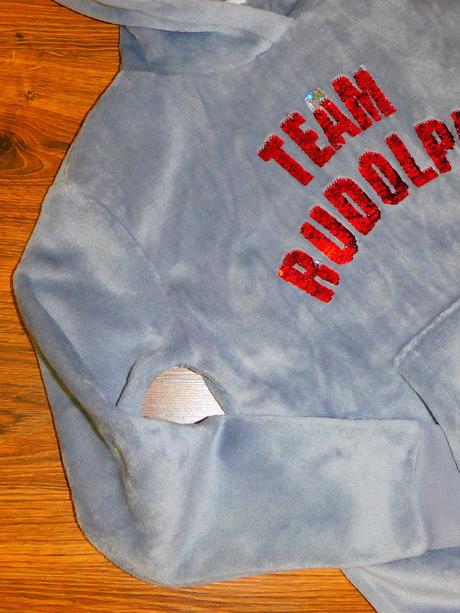 Premieňacia chlpátková mikina h&m 146/152, h&m,146