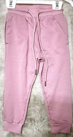 Detské bavlnené tepláky fialové, 74 - 176