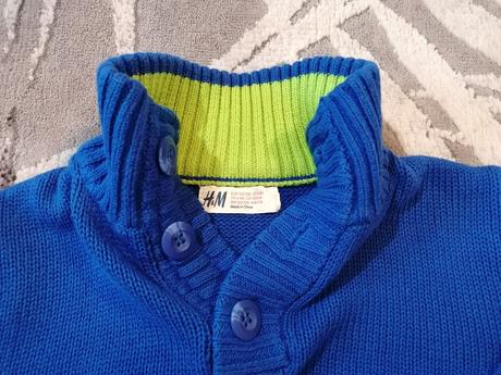 Pletený pulóver h&m č. 122-128, h&m,128