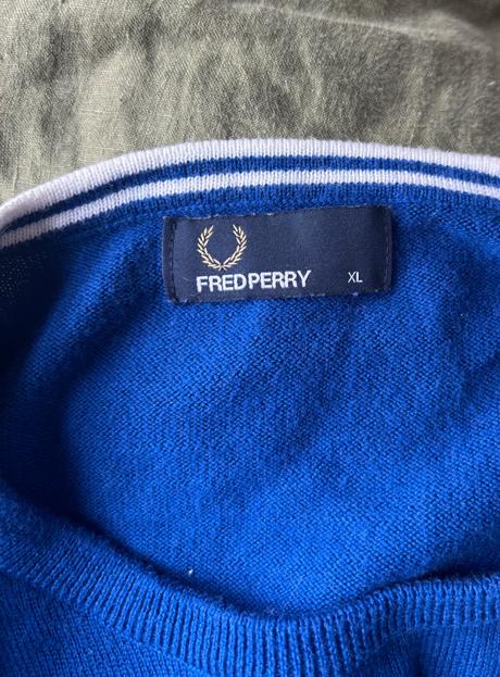 Merino sveter fred perry, xl