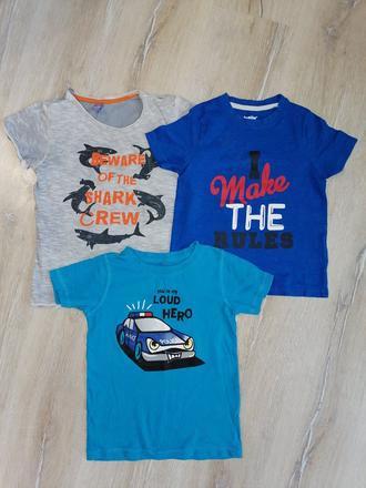 Predám 3x tričká, dopodopo,122
