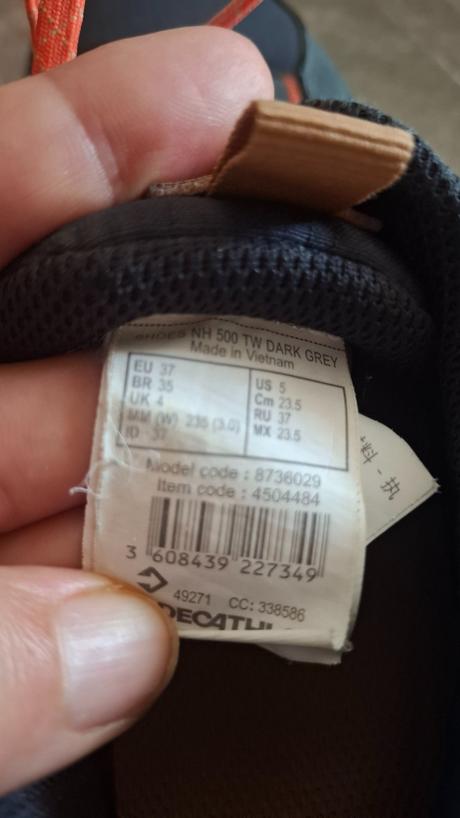 Predám tenisky, decathlon,37