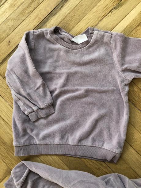 Tepláková súprava mikina tepláky, h&m,86