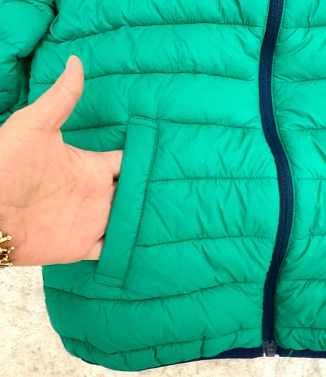 Benetton vetrovka unisex zelená 146/152, benetton,152