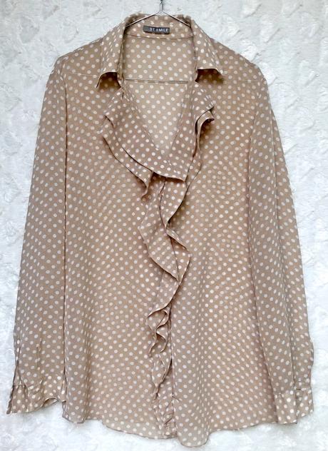 St. emile hodvábna košeľa, 38