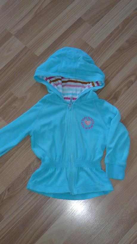 Pekná froté mikinka pre dievčatko, marks & spencer,86