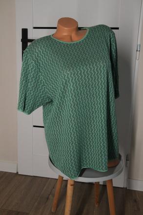Zelený pletený top, xl, xl