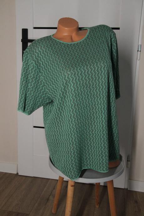 Zelený pletený top, xl, xl