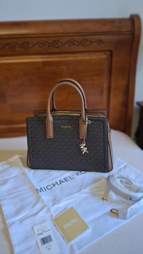 Hnedá kabelka michael kors, michael kors