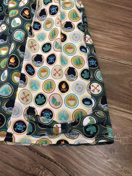 Sukňa trolovia, 110 - 140