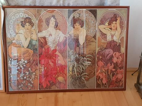 Obrazy a.mucha puzzle, 