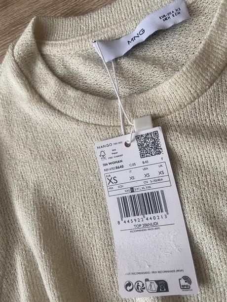 Mango tielko - top, mango,xs