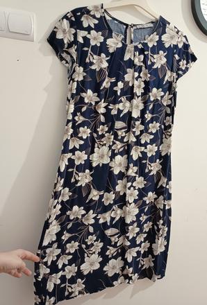 Tmavomodré šaty, f&f,m