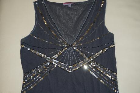 42/44 elasticky top s flitrami, xl/xxl, xl