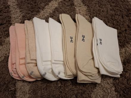 Ponožky dámske - 8ks, 39 / 40 / 42 / m