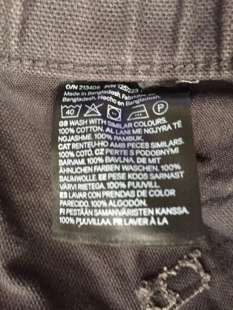 Chlapčenske kapsačove nohavice 11-12 rokov, h&m,152