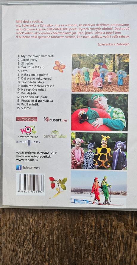 Dvd spievankovo 1 - 6, 